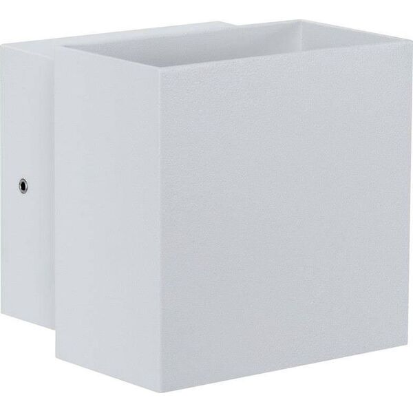 Kinkiet Paulmann Oprawa elewacyjna Cybo LED 2x3W 230V IP65 kwadratowy 100x100mm Biały Aluminium (PL18003) - Paulmann 8092494 4000870180037