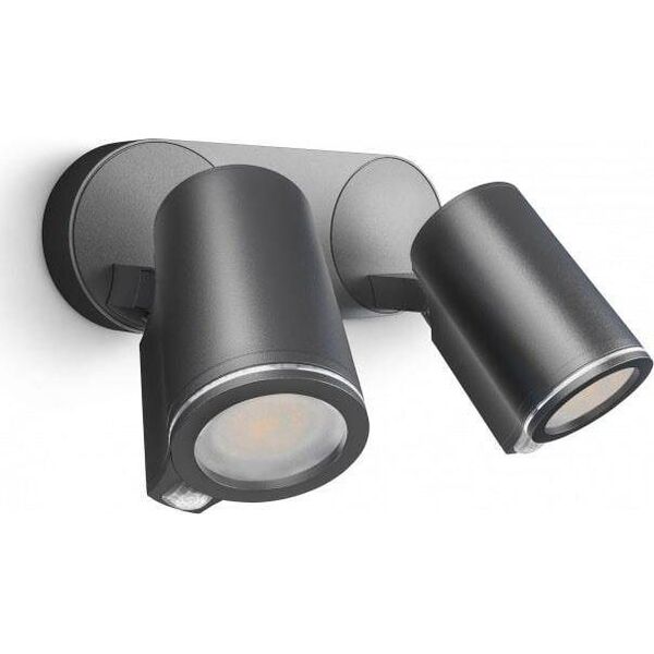 Kinkiet Steinel Oprawa LED 15W Spot DUO z czujnikiem antracyt (ST058647) - Steinel 8092650 4007841058647