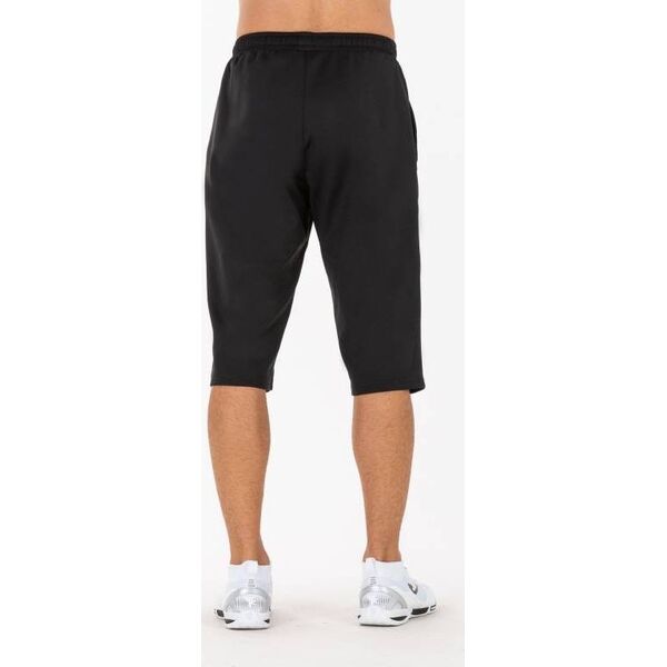 Joma Czarne spodnie treningowe 3/4 Joma Capri Fleece Bermudy Junior XS 8124457 9997898845084