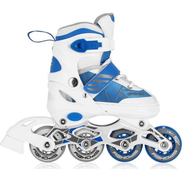 Rolki Spokey Tony rekreacyjne regulowane białe r. 30-33 8124554 5902693294498