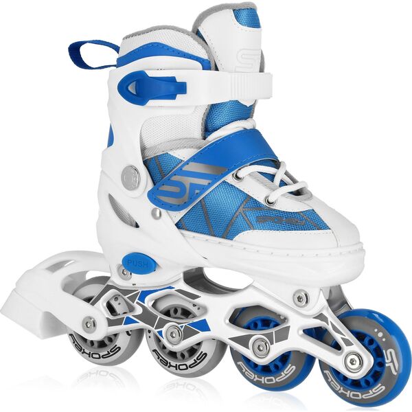 Rolki Spokey Tony rekreacyjne regulowane białe r. 34-37 8124555 5902693294504