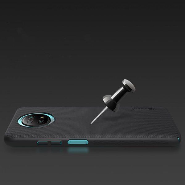Nillkin Nillkin Frosted Shield Xiaomi Redmi Note 9T Czarne 8140186 6902048212558