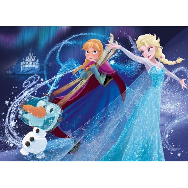 Lisciani Puzzle dwustronne maxi 35 elementów Kraina Lodu 8153374 8008324066711