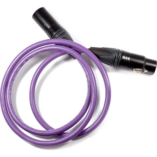 Kabel Melodika XLR - XLR 2.5m fioletowy 8154513 5907609007360