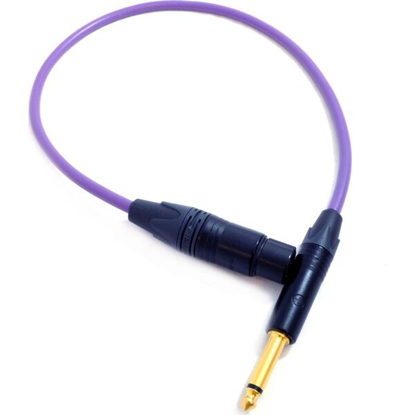 Kabel Melodika Jack 6.3mm - XLR 8m fioletowy 8154517 5907609007445