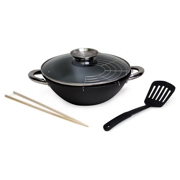 Patelnia Kamille wok Teflonowa Żeliwna 28cm 8162373 5903148924403