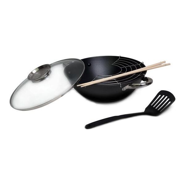Patelnia Kamille wok Teflonowa Żeliwna 28cm 8162373 5903148924403