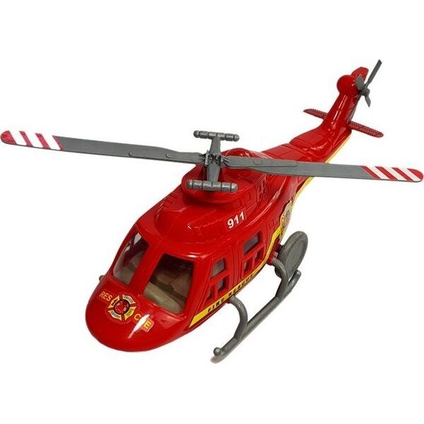 Lean Sport Zestaw Pojazdów Straż Pożarna Helikopter Motor 8175191 5905884454152
