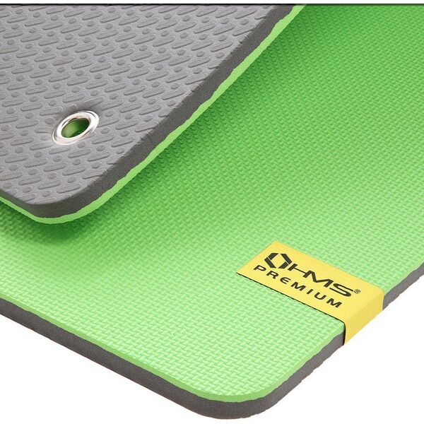 HMS Mata treningowa MFK08 120 cm x 60 cm x 1.5 cm zielona 8176524 5907695593044
