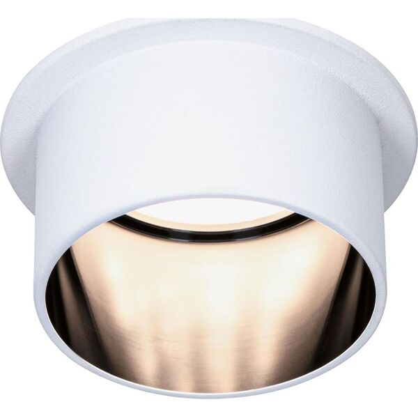 Paulmann Oprawa wpuszczana Gil Coin 3StepDim rd starr LED 1x6W 2700K 230V weiß/schwarz matt Alu 8196739 4000870933763