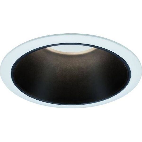 Paulmann Oprawa wbudowana Cole Coin 3-st ścimnianie LED 1x6,5W 2700K 230V Biały/Czarny Mat /Tworzywo sztuczne 8196985 4000870934012