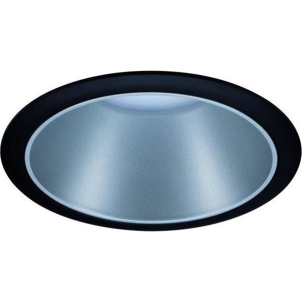 Paulmann Oprawa wbudowana Cole Coin 3-st ścimnianie LED 1x6,5W 2700K 230V Cz/Srebrny-Mat /Tworzywo sztuczne 8196987 4000870934074