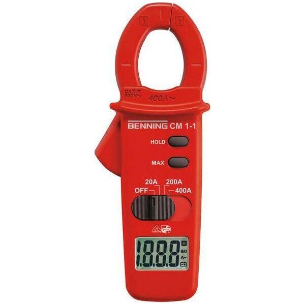 Benning Miernik prądu BENNING CM 1-1 cęgowy z akcesoriami 8200491 4014650440617