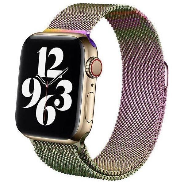 Crong Pasek Milano Steel Apple Watch 38/40 mm opalizujący 8236709 5907731987400