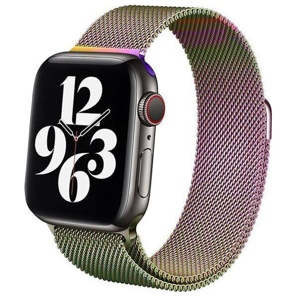 Crong Pasek Milano Steel Apple Watch 38/40 mm opalizujący 8236709 5907731987400
