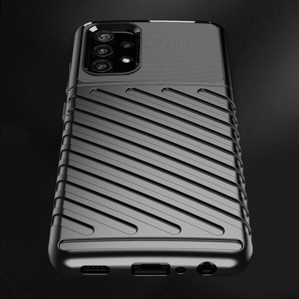 Hurtel Thunder Case elastyczne pancerne etui pokrowiec Samsung Galaxy A72 4G niebieski 8238690 9111201925335