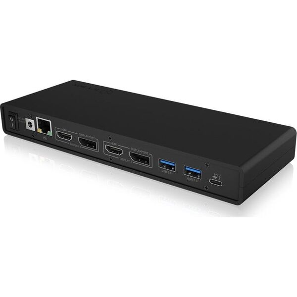 Stacja/replikator Icy Box DK2245AC USB-C (60658) 8253925 4250078170006