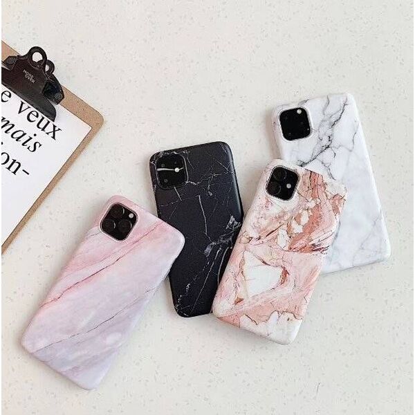 Wozinsky Wozinsky Marble Etui Xiaomi Mi Note 10 Lite Czarne 8300654 9111201926394