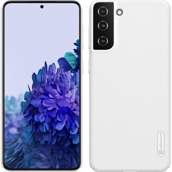 Nillkin Etui Nillkin Frosted do Samsung Galaxy S21+ (Białe) uniwersalny 8305605 6902048211476