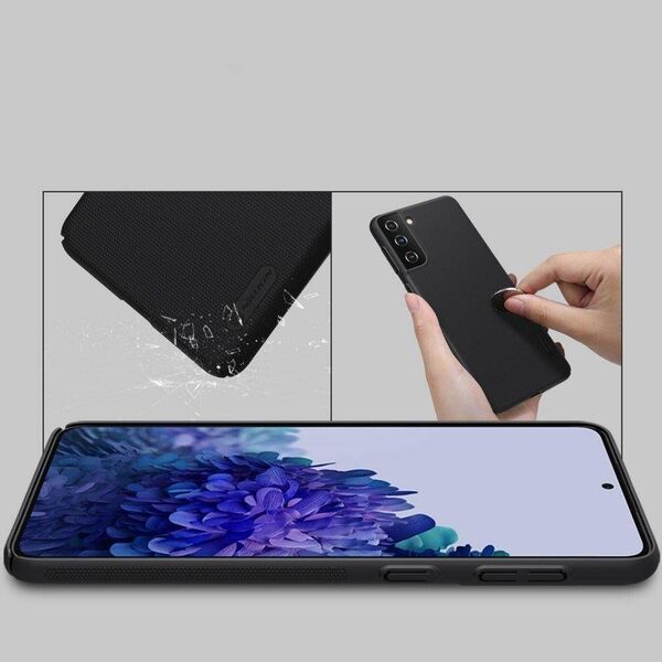 Nillkin Etui Nillkin Frosted do Samsung Galaxy S21+ (Białe) uniwersalny 8305605 6902048211476