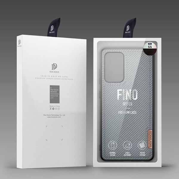 Dux Ducis Dux Ducis Fino etui pokrowiec pokryty nylonowym materiałem Samsung Galaxy A72 4G niebieski 8326925 6934913053676