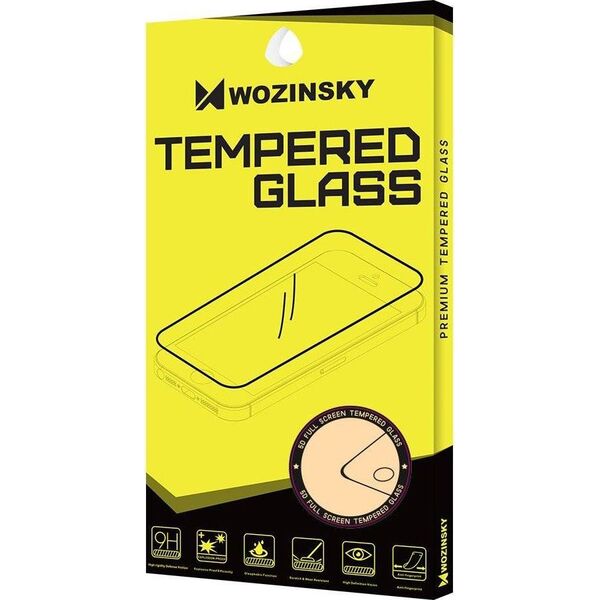 Wozinsky Wozinsky super wytrzymałe szkło hartowane Full Glue na cały ekran z ramką Case Friendly Xiaomi Redmi Note 10 Pro czarny 8327084 5907769310447