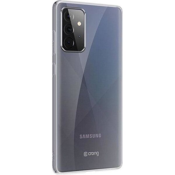 Crong Crong Crystal Slim Cover - Etui Samsung Galaxy A72 (przezroczysty) 8327155 5907731987509