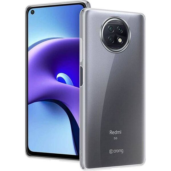 Crong Crong Crystal Slim Cover - Etui Xiaomi Redmi Note 9T (przezroczysty) 8327156 5907731987820