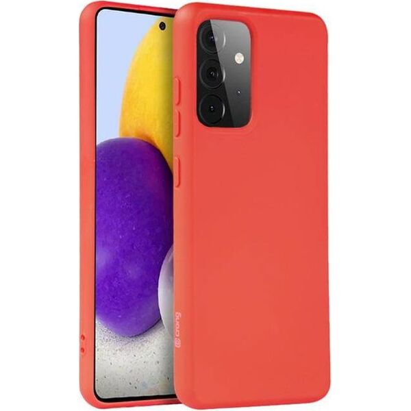 Crong Crong Color Cover - Etui Samsung Galaxy A72 (czerwony) 8327166 5907731987615