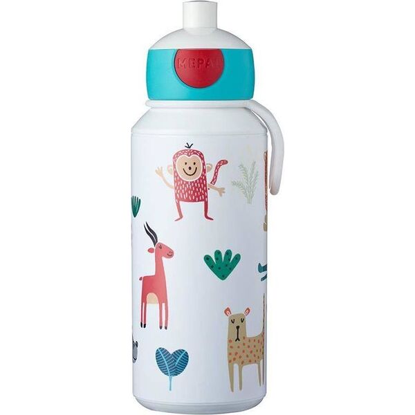 Eigenart Bidon dla dzieci pop-up Campus 400ml Animal Friends 107410065373 8329633 8711269947488