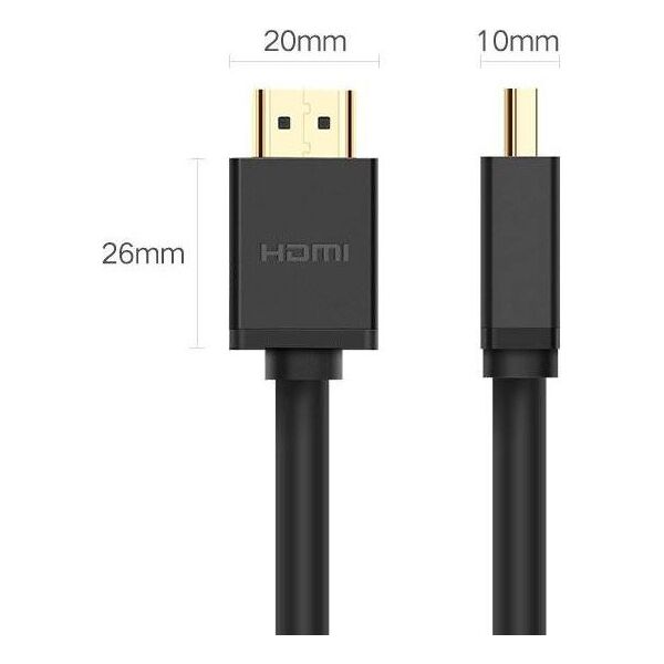 Kabel Ugreen HDMI - HDMI 10m czarny (Ugreen) 8348537 6957303811106