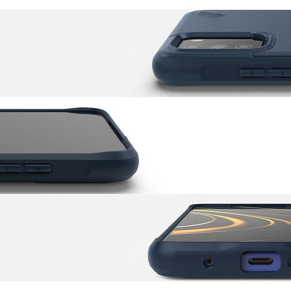 Ringke Ringke Onyx wytrzymałe etui pokrowiec Xiaomi Poco M3 granatowy (OXXI0002) 8348606 8809785456017