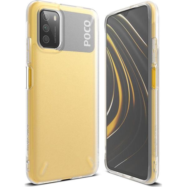 Ringke Ringke Onyx wytrzymałe etui pokrowiec Xiaomi Poco M3 przezroczysty (OXXI0003) 8348607 8809785456048