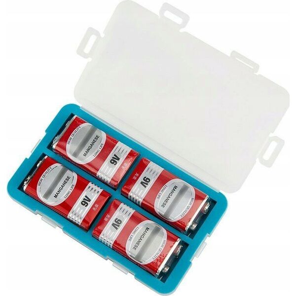 Pokrowiec JJC Futerał Etui Pokrowiec Pudełko Case Na Baterie 9v 8360646 6950291557896