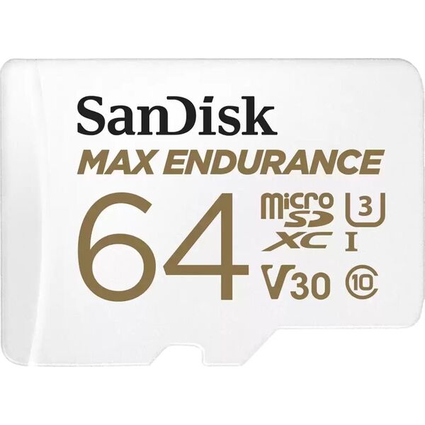 Karta SanDisk Max Endurance MicroSDXC 64 GB Class 10 UHS-I/U3 V30 (SDSQQVR-064G-GN6IA) 8375412 619659178505