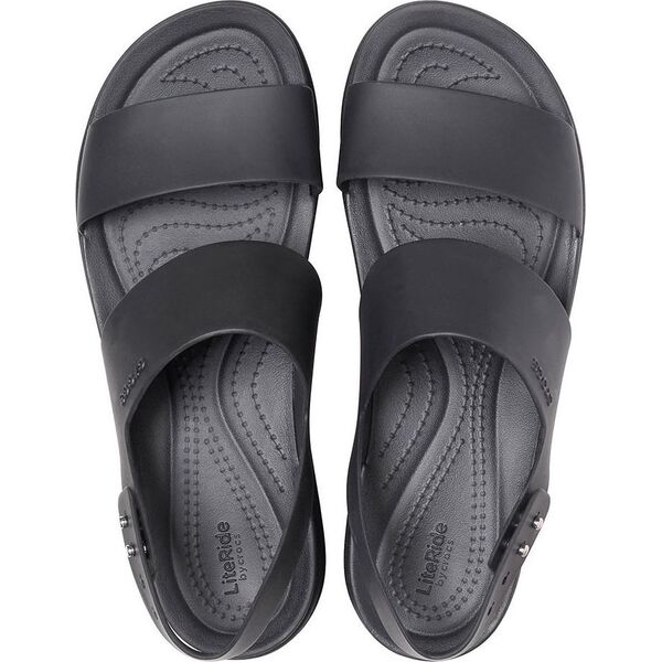 Crocs Crocs sandały damskie Brooklyn Low Wedge czarne 206453 060 42-43 8403060 191448544901