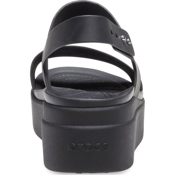 Crocs Sandały sportowe damskie Brooklyn Low Wedge czarne 38-39 8403062 191448544956
