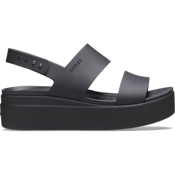 Crocs Sandały sportowe damskie Brooklyn Low Wedge czarne 39-40 8403063 191448544963