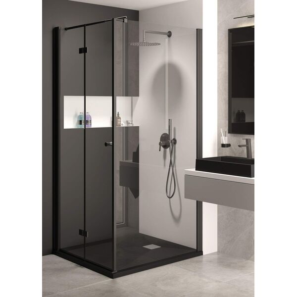 Zestaw prysznicowy Deante Deante Arnika Titanium Komplet podtynkowy 8441956 5908212096604