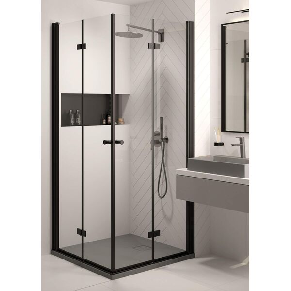 Zestaw prysznicowy Deante Deante Arnika Titanium Komplet podtynkowy 8441956 5908212096604