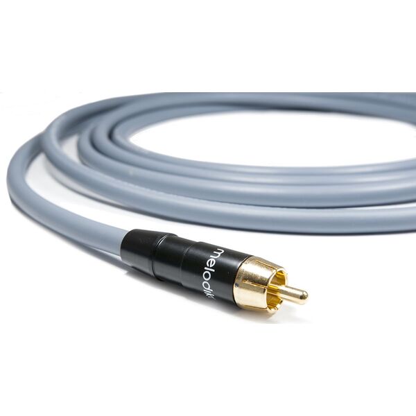 Kabel Melodika RCA (Cinch) - RCA (Cinch) 9m szary 8464553 5907609006868