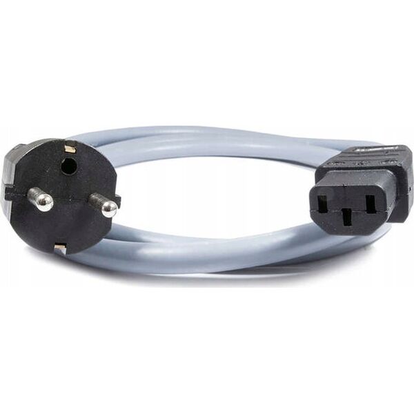 Kabel zasilający Melodika Melodika MDP20G Przewód zasilający z uziemieniem (sieciowy) 3x2,5mm2 (Schuko-IEC C13) Gunmetal - 2m 8464575 5907609007063
