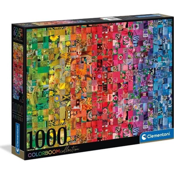 Clementoni Puzzle 1000el color boom Collage 39595 8485921 8005125395958