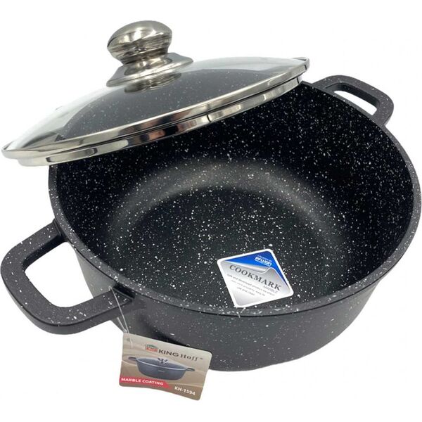 KingHoff KINGHOFF GARNEK MARMUROWY 28cm KH-1597 6,5L 8485960 5908287215979