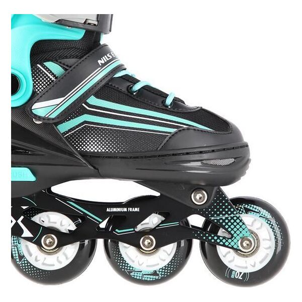 Rolki Nils Extreme NH18190 z wymienną płozą regulowane czarne r. 34-38 8494493 5907695588699