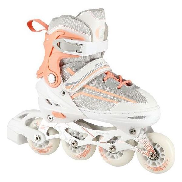 Rolki Nils Extreme NH18190 z wymienną płozą regulowane białe r. 39-43 8494495 5907695589276