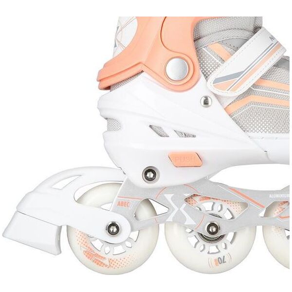 Rolki Nils Extreme NH18190 z wymienną płozą regulowane białe r. 39-43 8494495 5907695589276