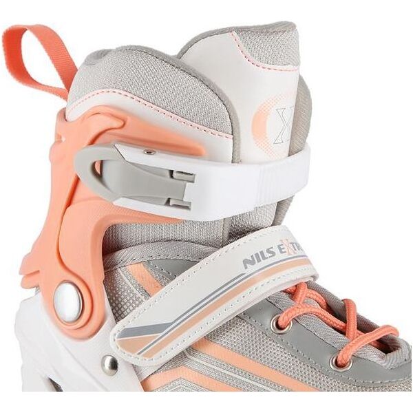 Rolki Nils Extreme NH18190 z wymienną płozą regulowane białe r. 39-43 8494495 5907695589276