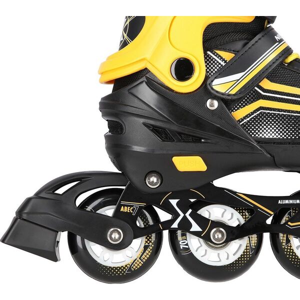 Rolki Nils Extreme NH18190 z wymienną płozą regulowane czarne r. 34-38 8494497 5907695588729