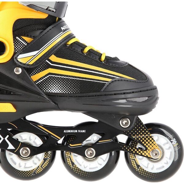 Rolki Nils Extreme NH18190 z wymienną płozą regulowane czarne r. 34-38 8494497 5907695588729